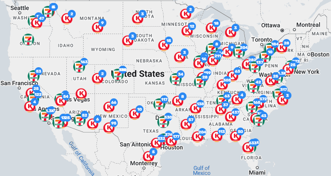 Circle K vs 7-Eleven