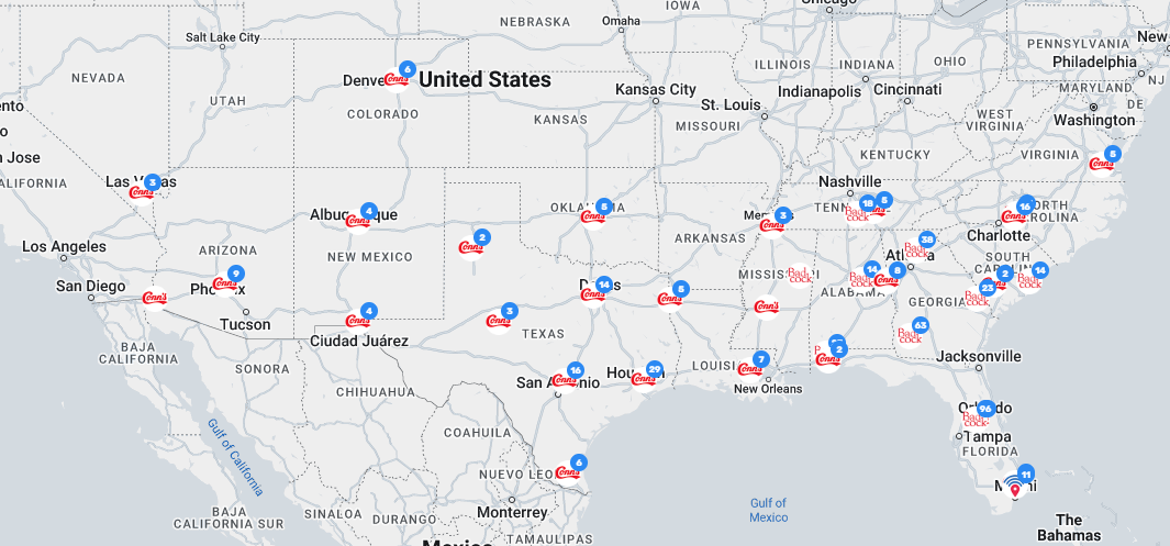 Conns locations