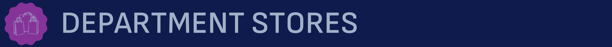 Department Stores Header Department Stores Header