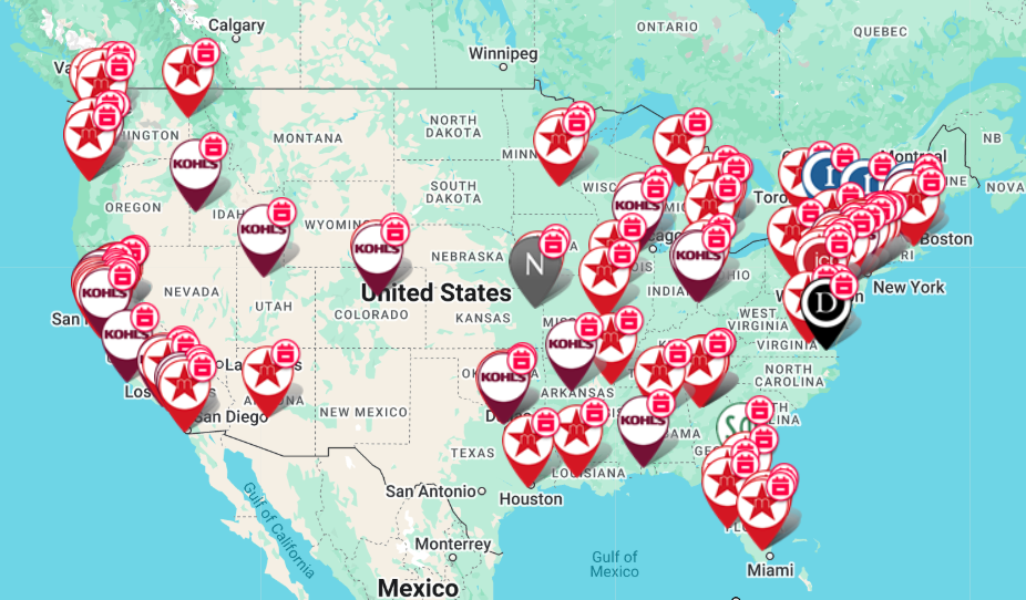 Dept Store Closures