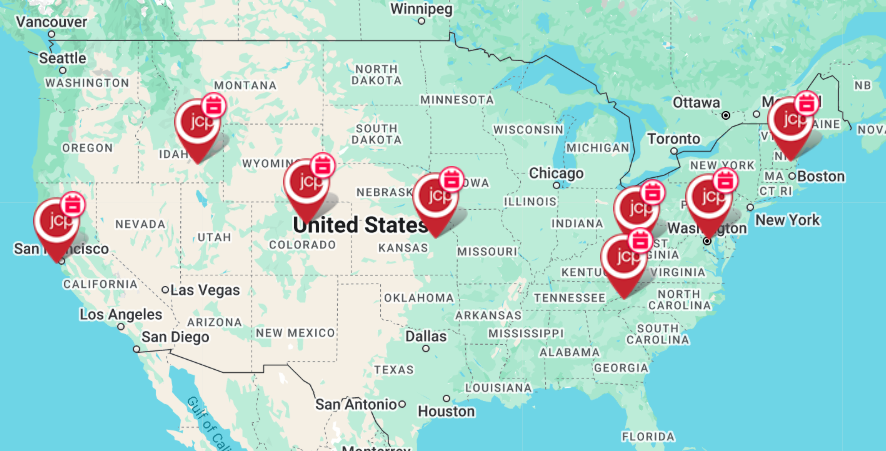 JCP 2025 closures